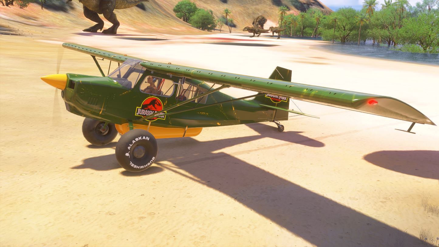 American Champion Scout Jurassic Park Livery Pack(Freeware)