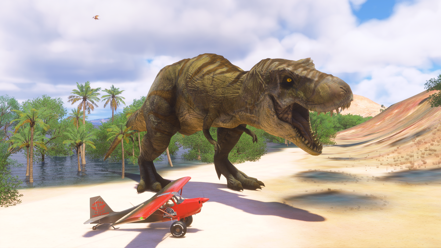 American Champion Scout Jurassic Park Livery Pack(Freeware)